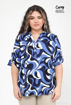 Picture of CURVY GIRL FLUID BLOUSE